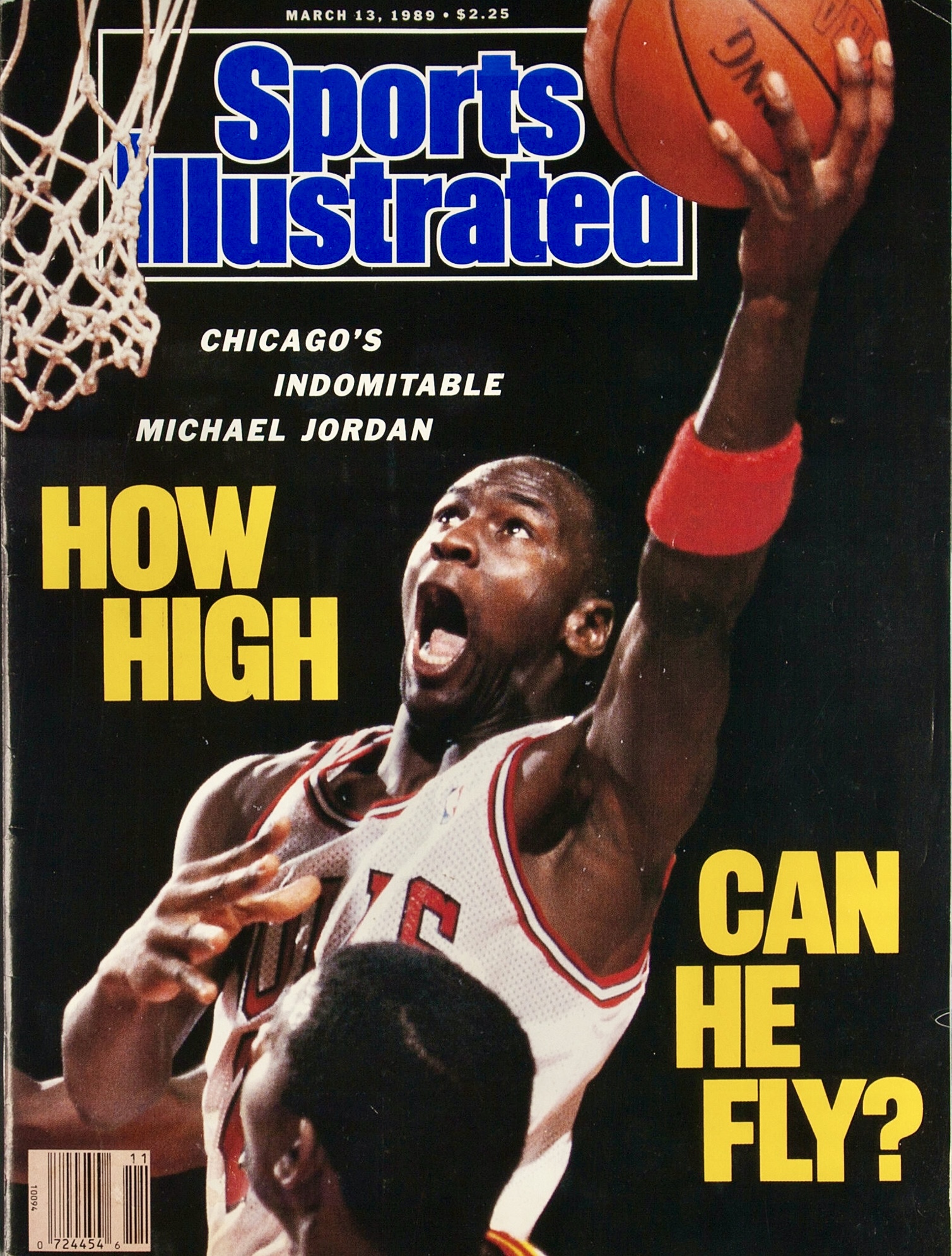 Sports Illustrated cover featuring Michael Jordan