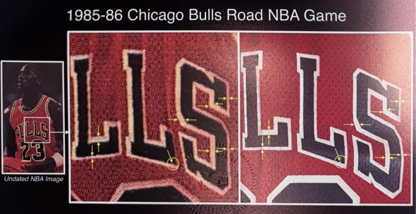 Previously cited photo match comparison