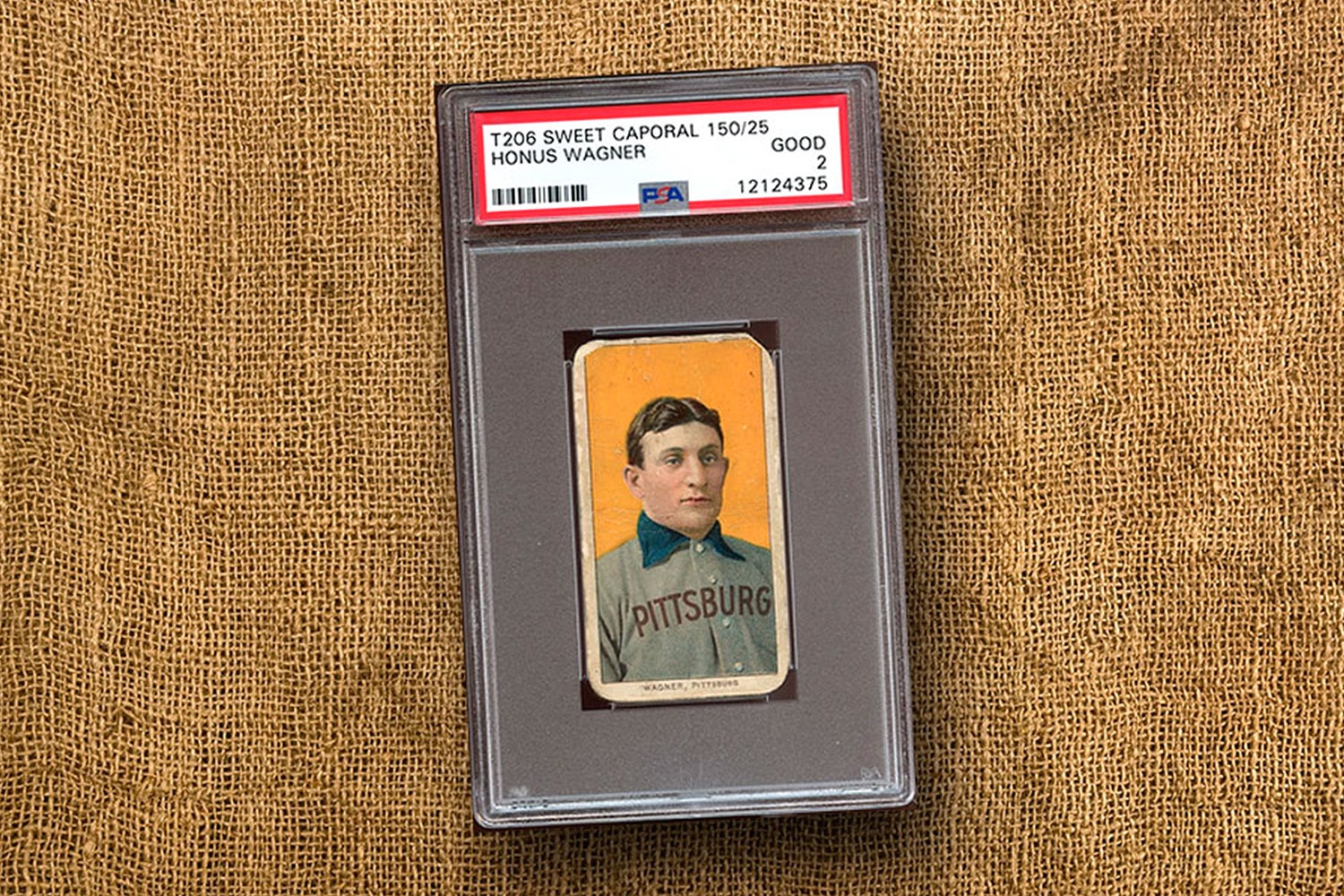 T206 Honus Wagner card