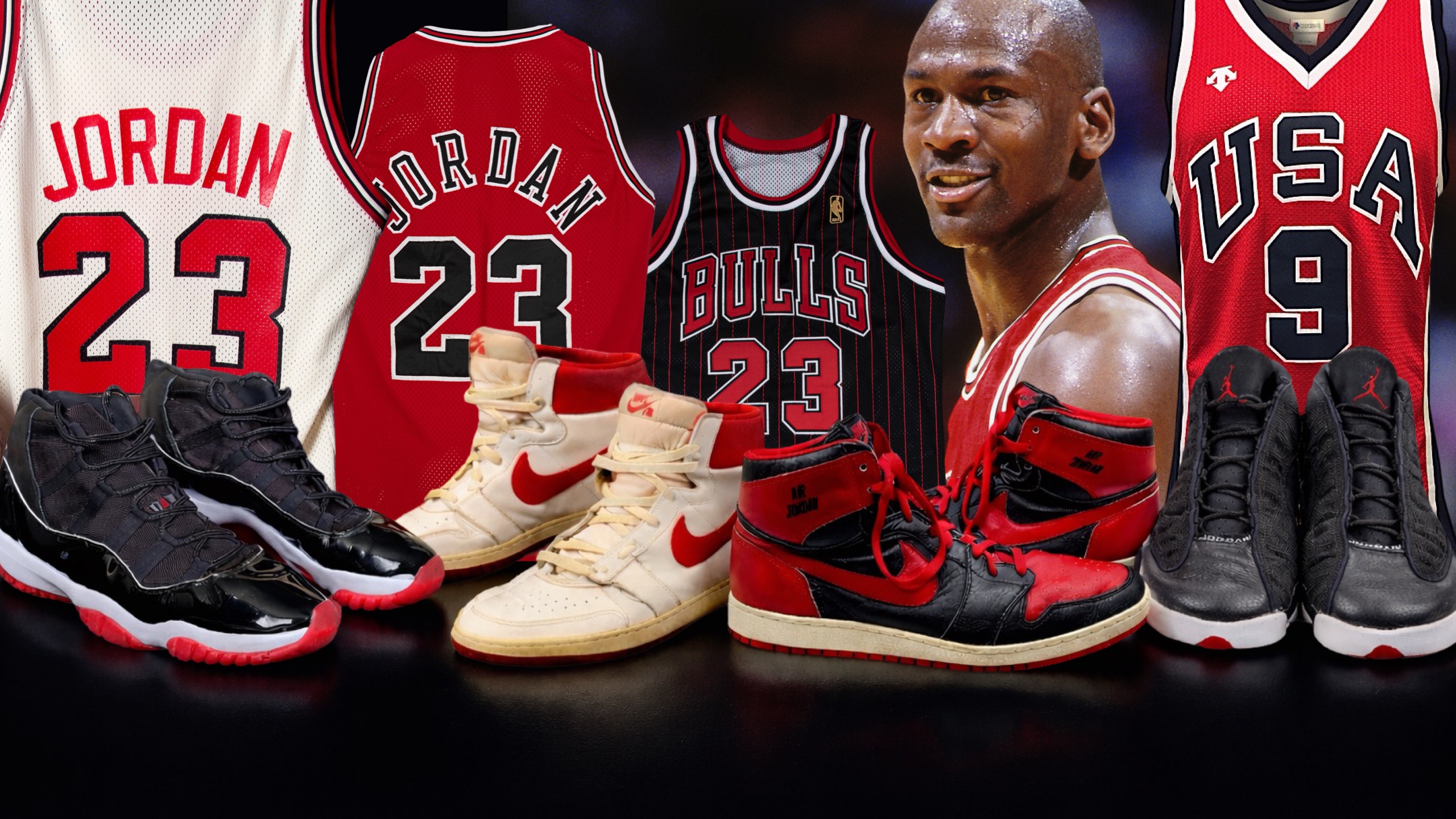 Selected game-worn artifacts