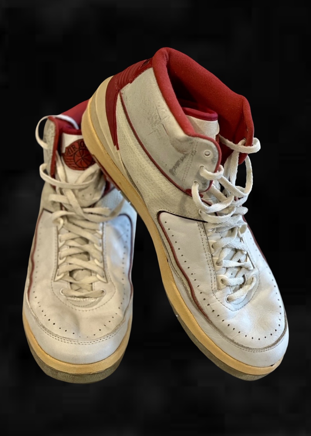 Physical artifact of the 1986–87 Michael Jordan Air Jordan sneakers