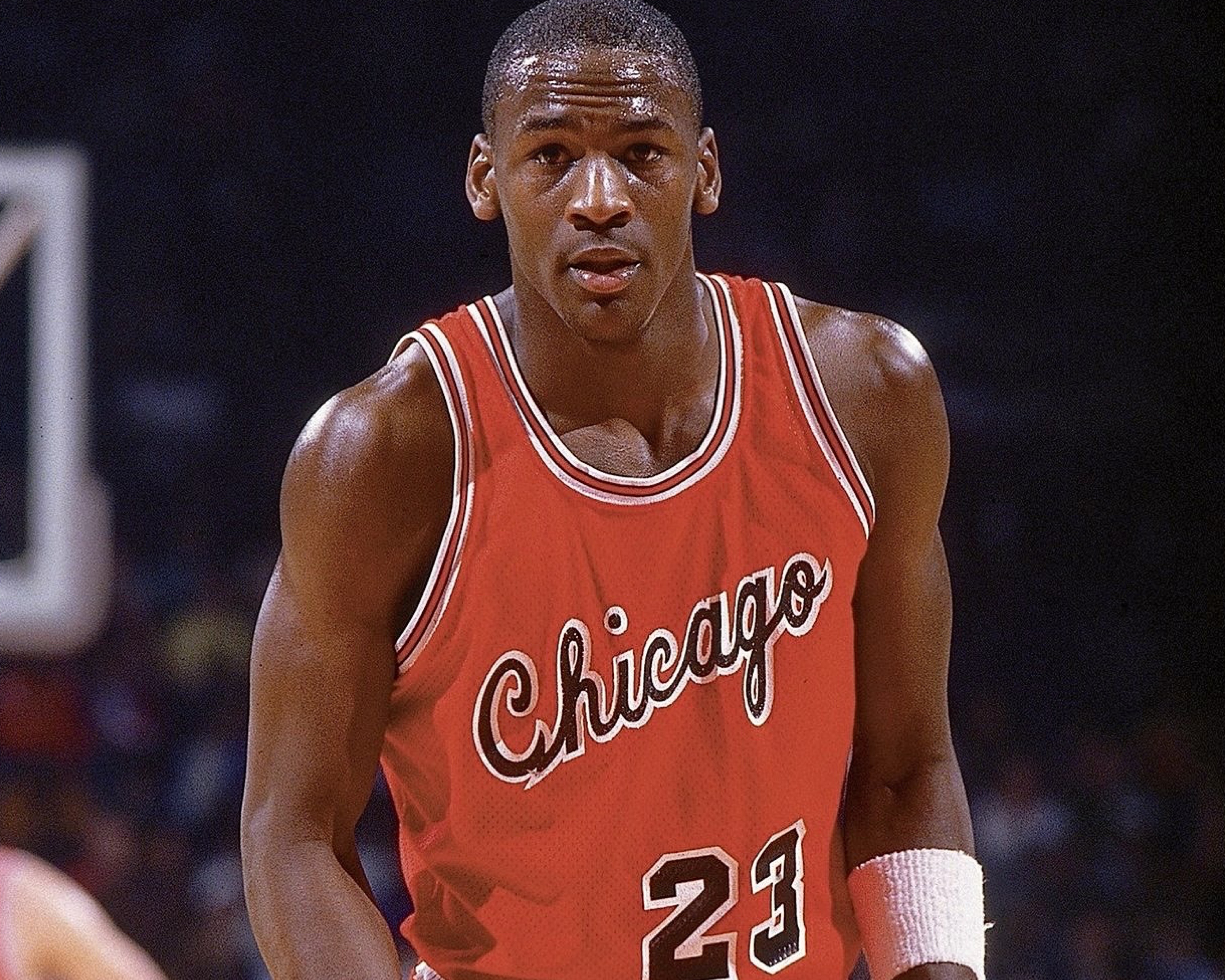 1984–85 Bulls away jersey