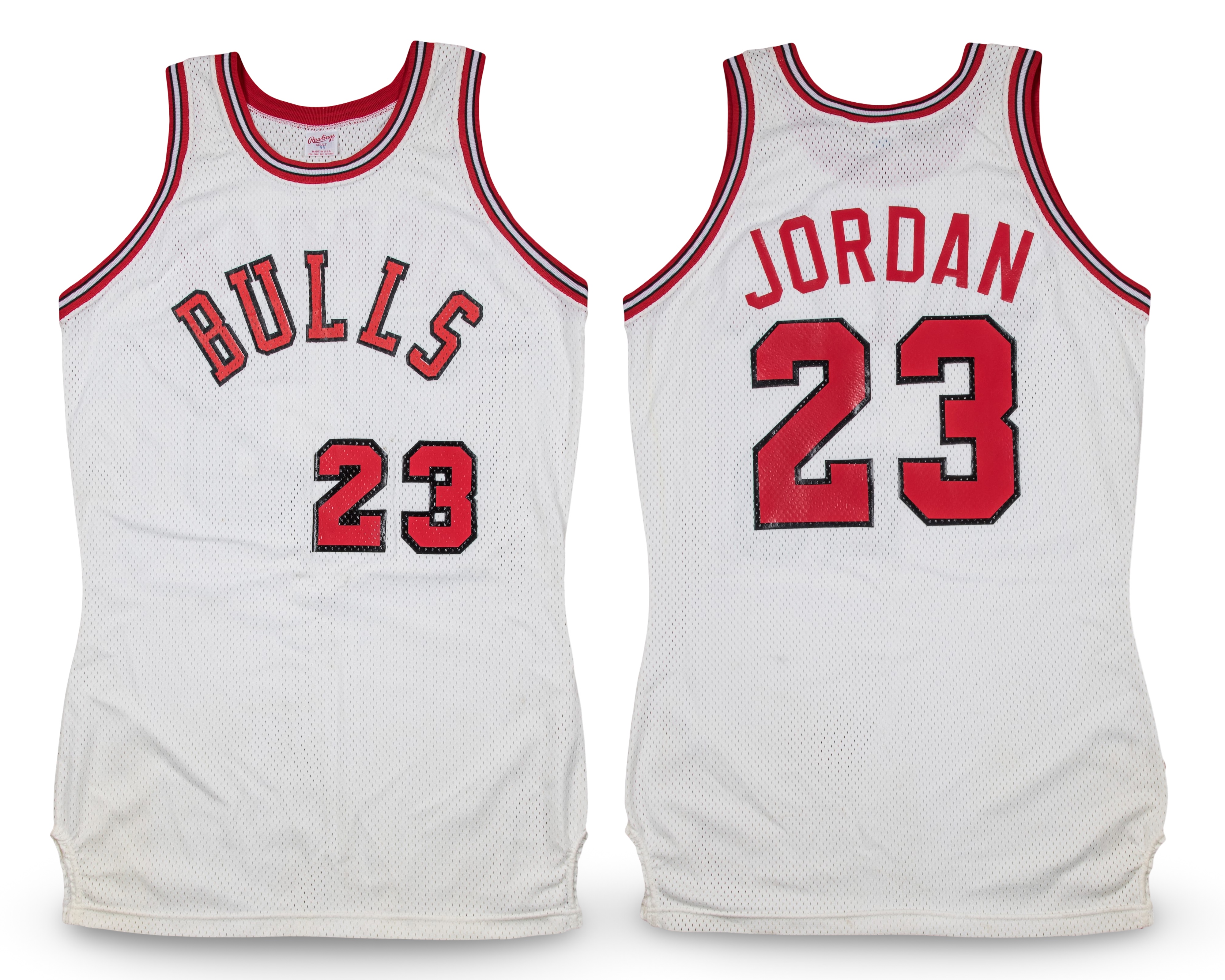 1984–85 Bulls promo home jersey front and back