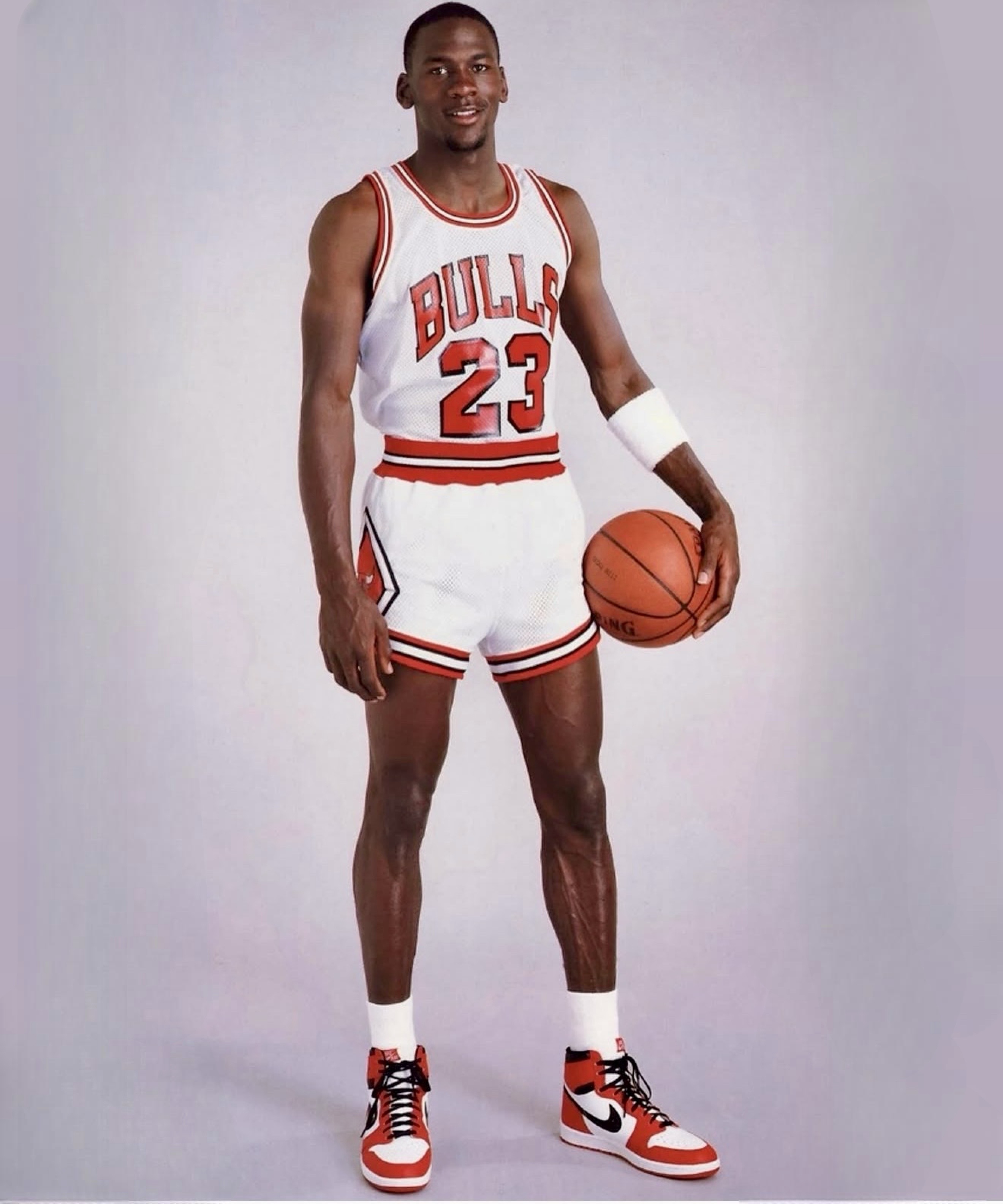 1985–86 Bulls promotional home jersey
