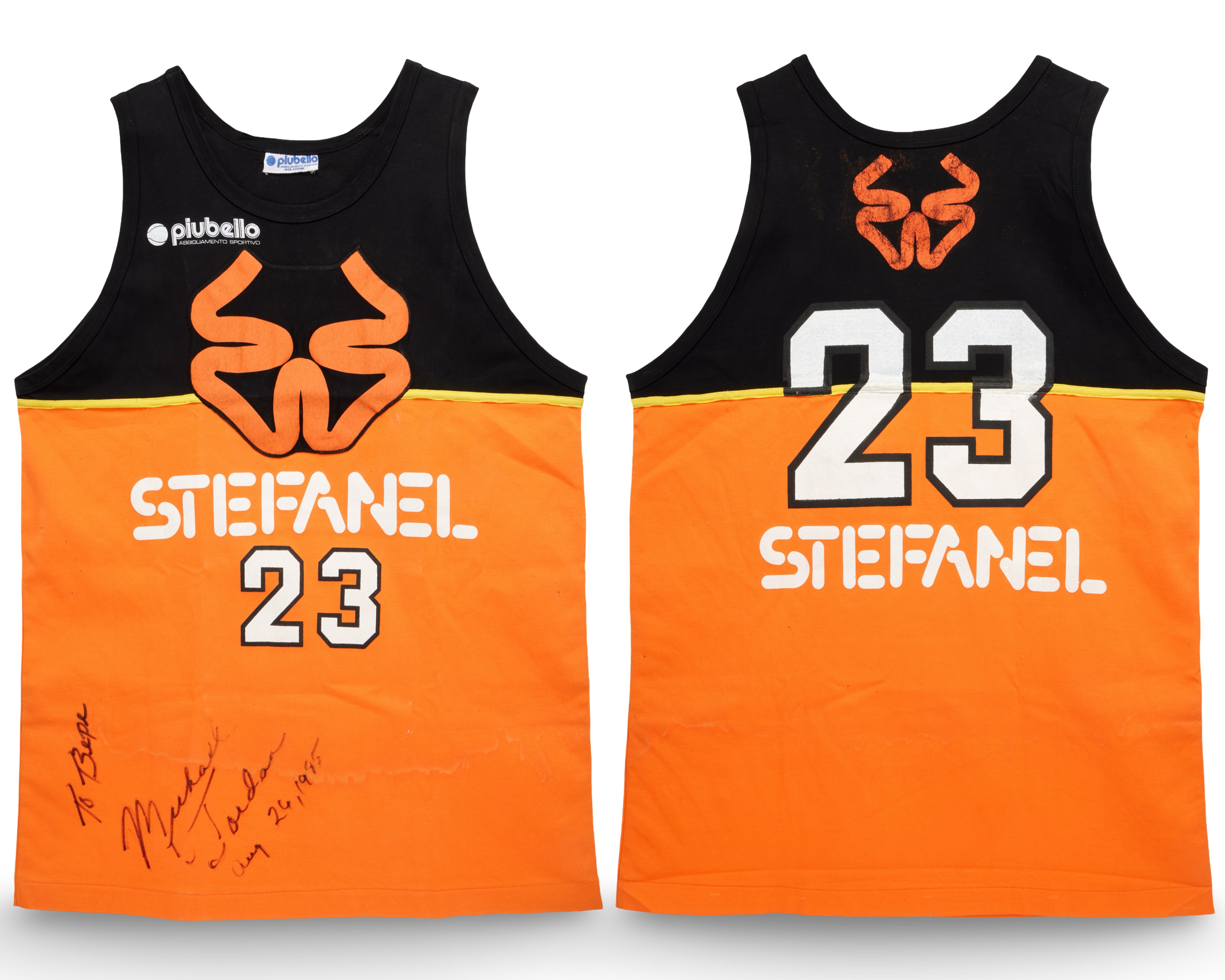 1985 Stefanel Trieste jersey — Jersey B