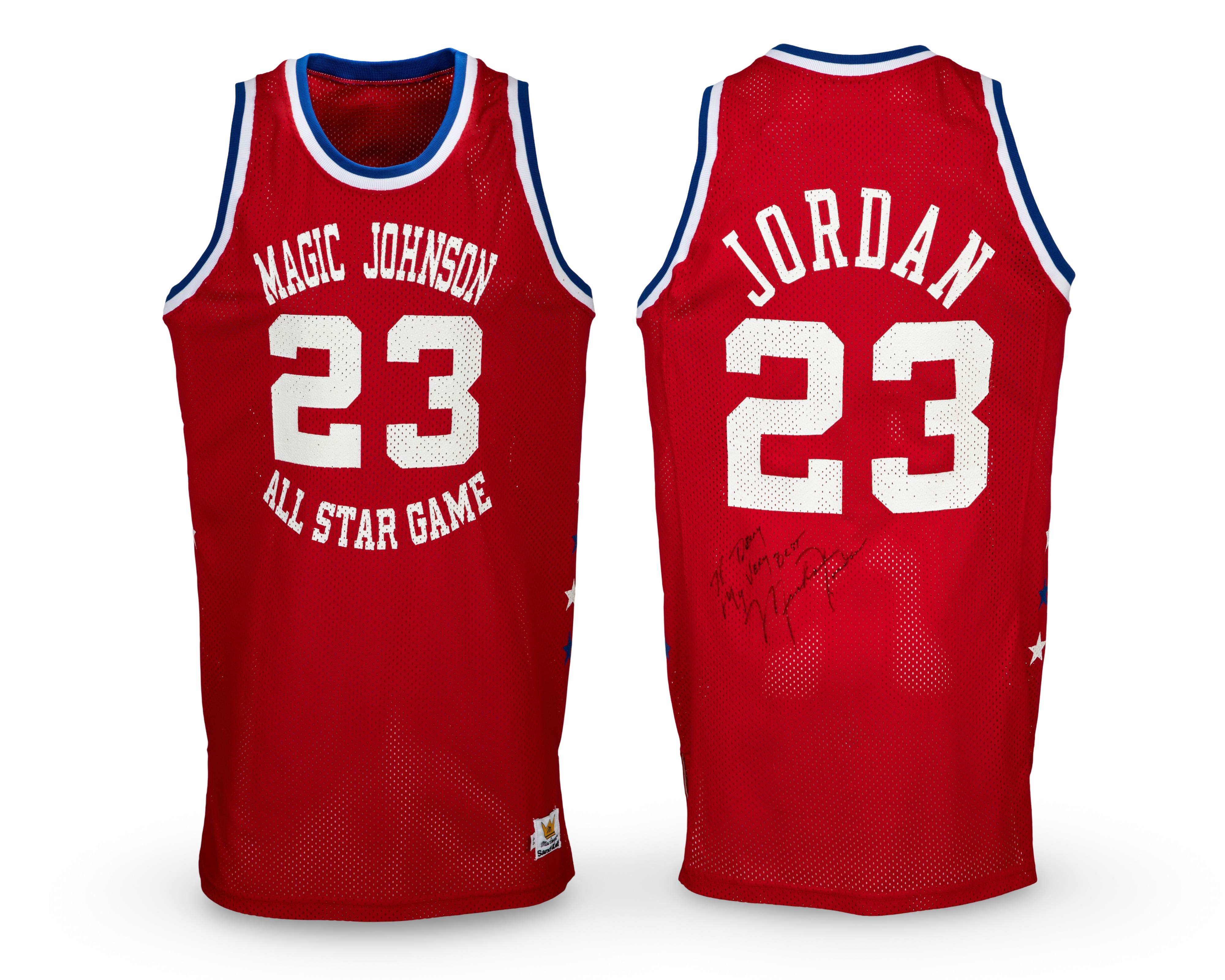 1990 Magic Johnson Midsummer Classic jersey — Jersey F