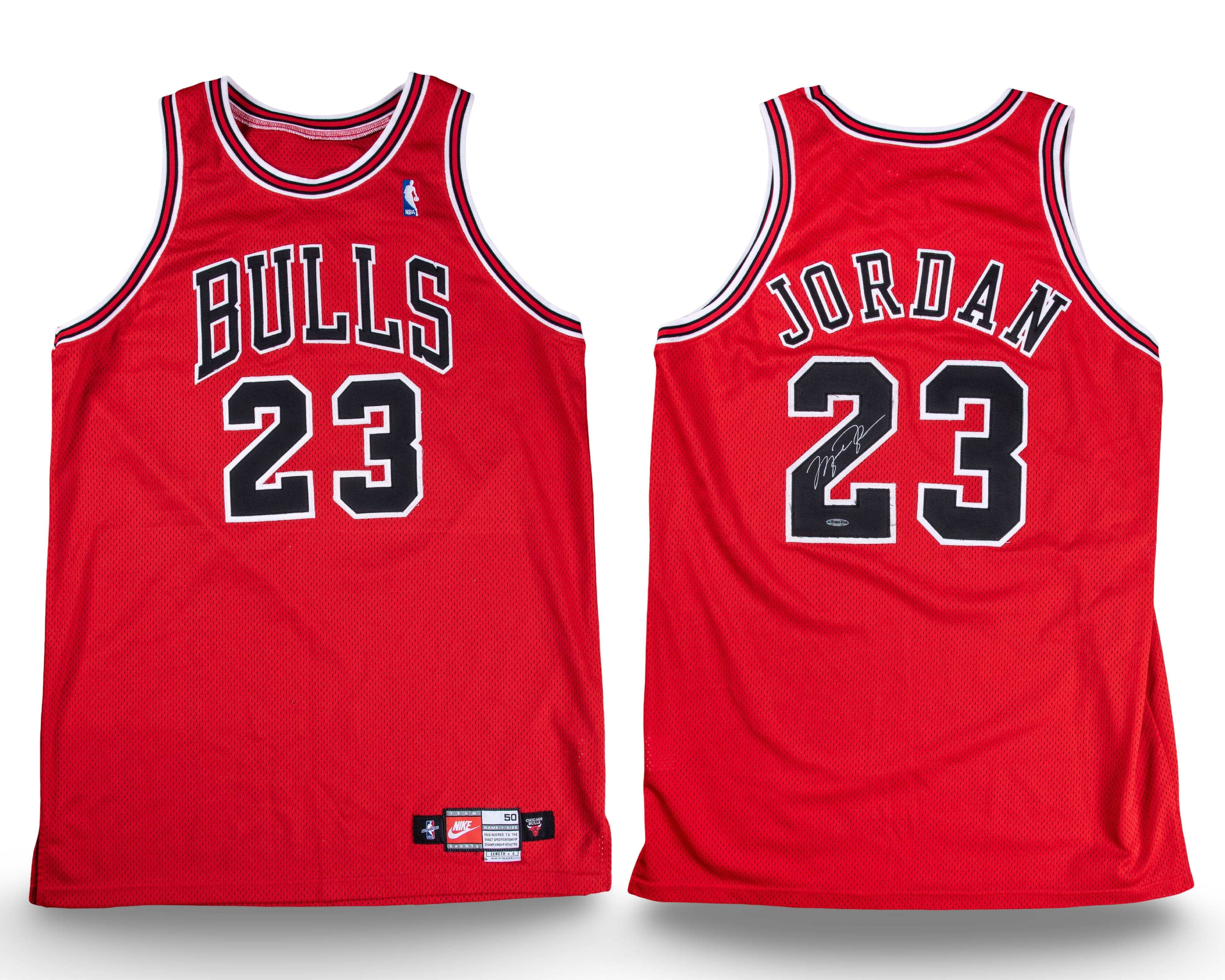 1997–98 Bulls regular season home jersey