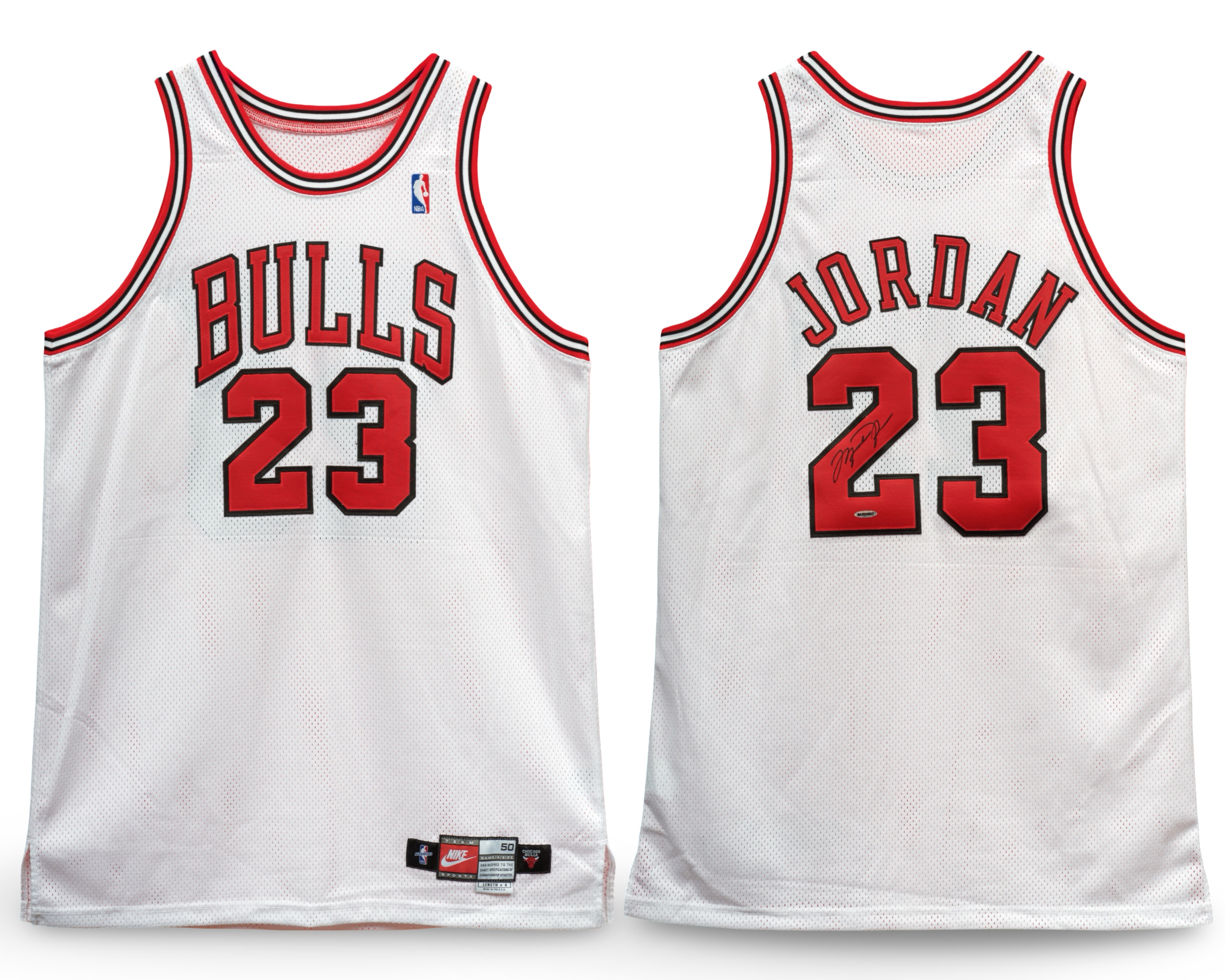 1997–98 Chicago Bulls postseason home jersey, Jersey E