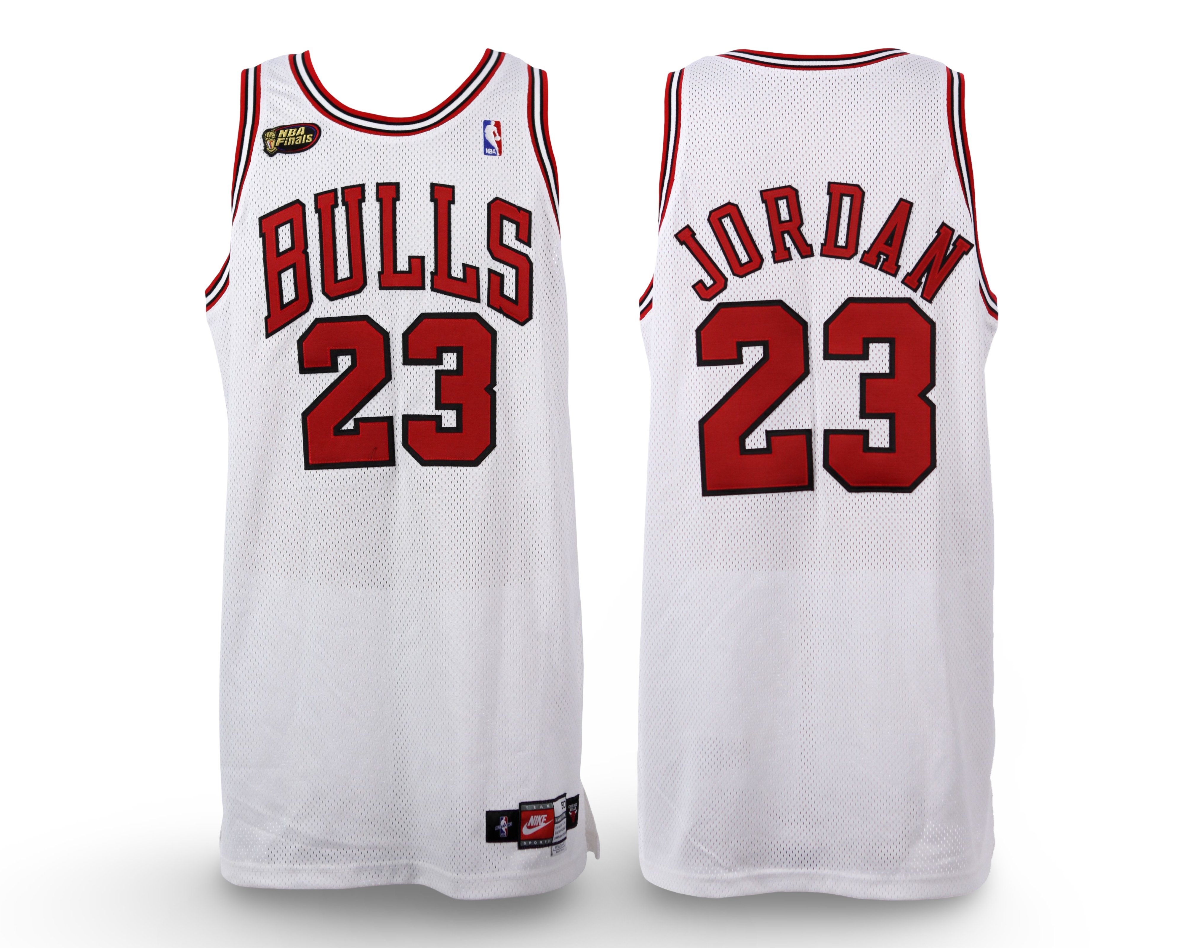 1997–98 Chicago Bulls NBA Finals home jersey, Jersey S