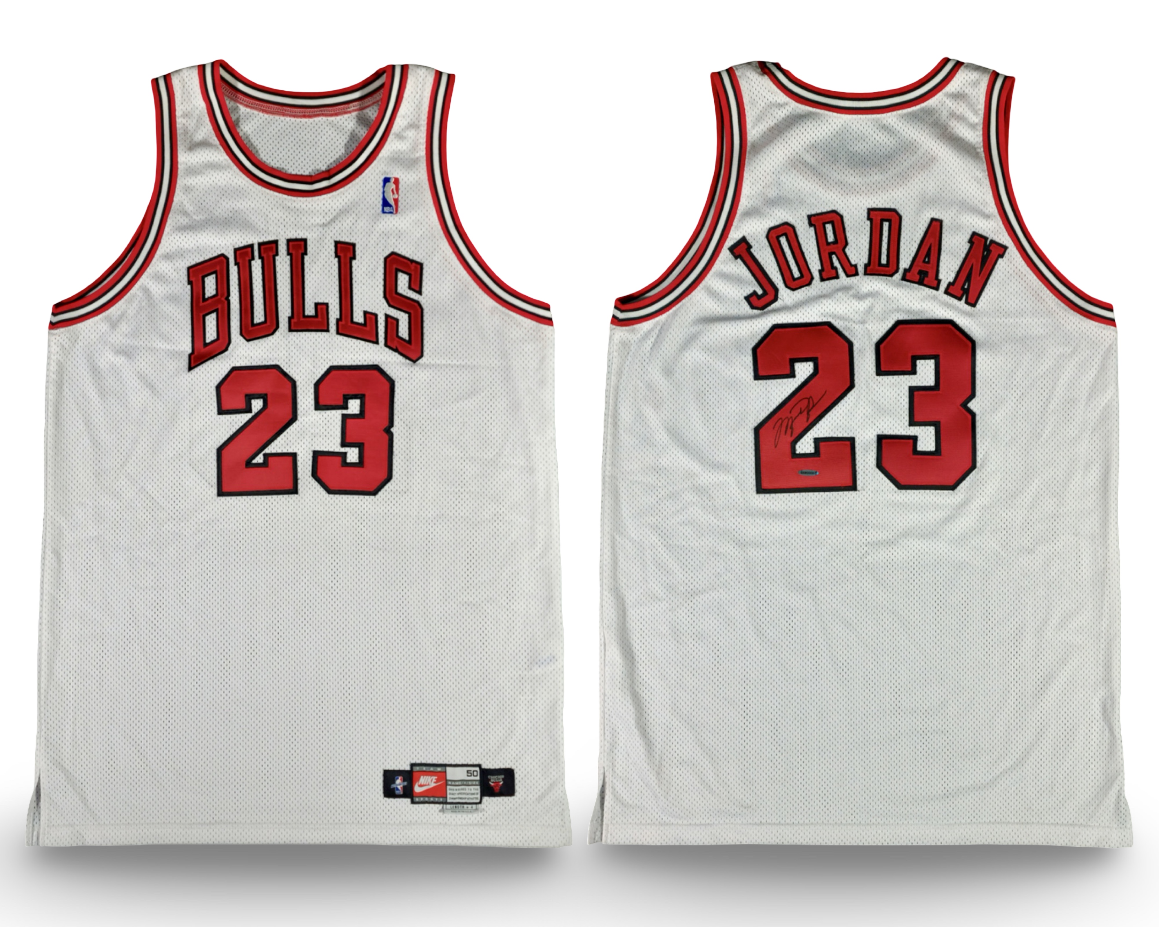 1997–98 Chicago Bulls regular season home jersey, Jersey X