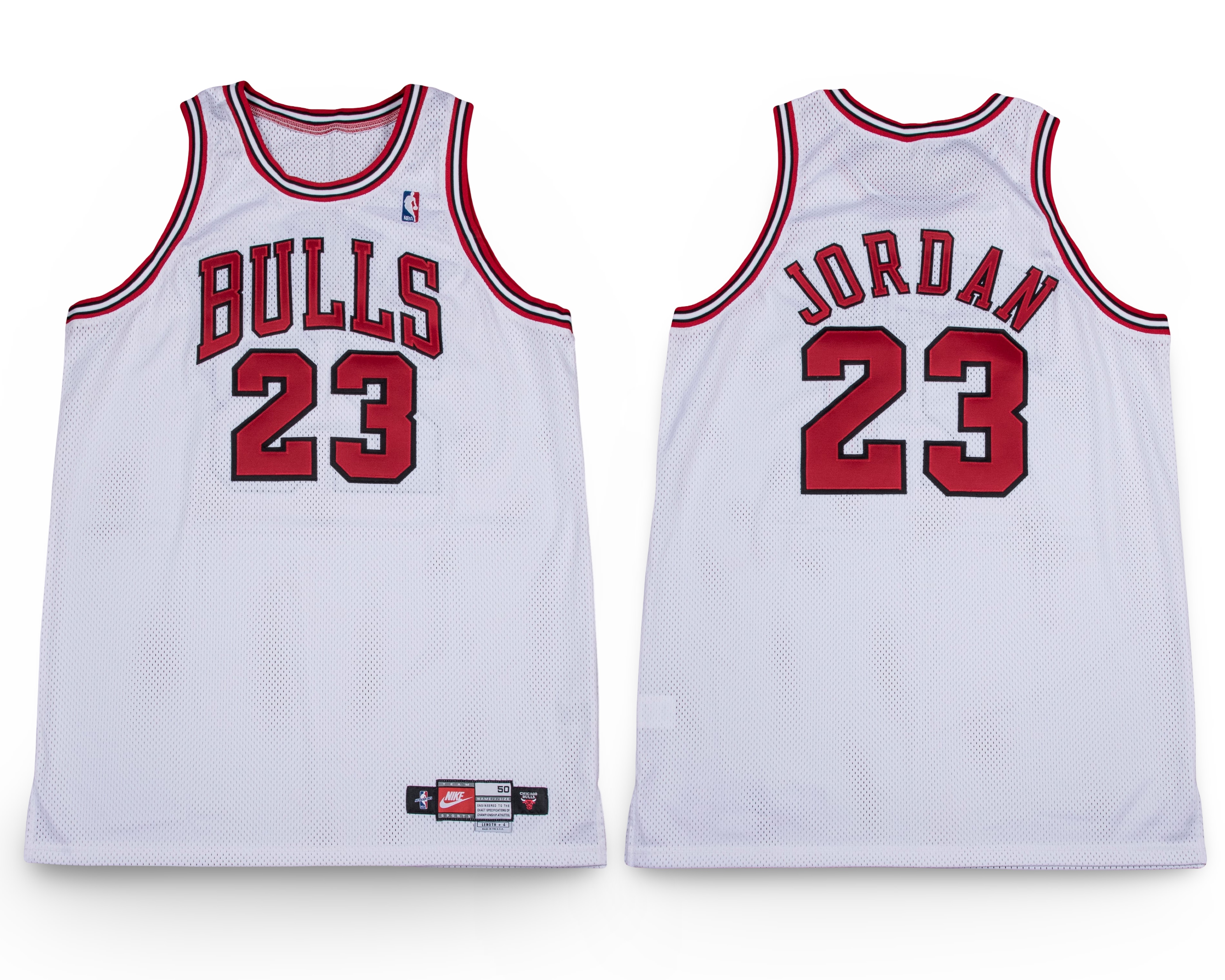 1997–98 Chicago Bulls regular season home jersey, Jersey N