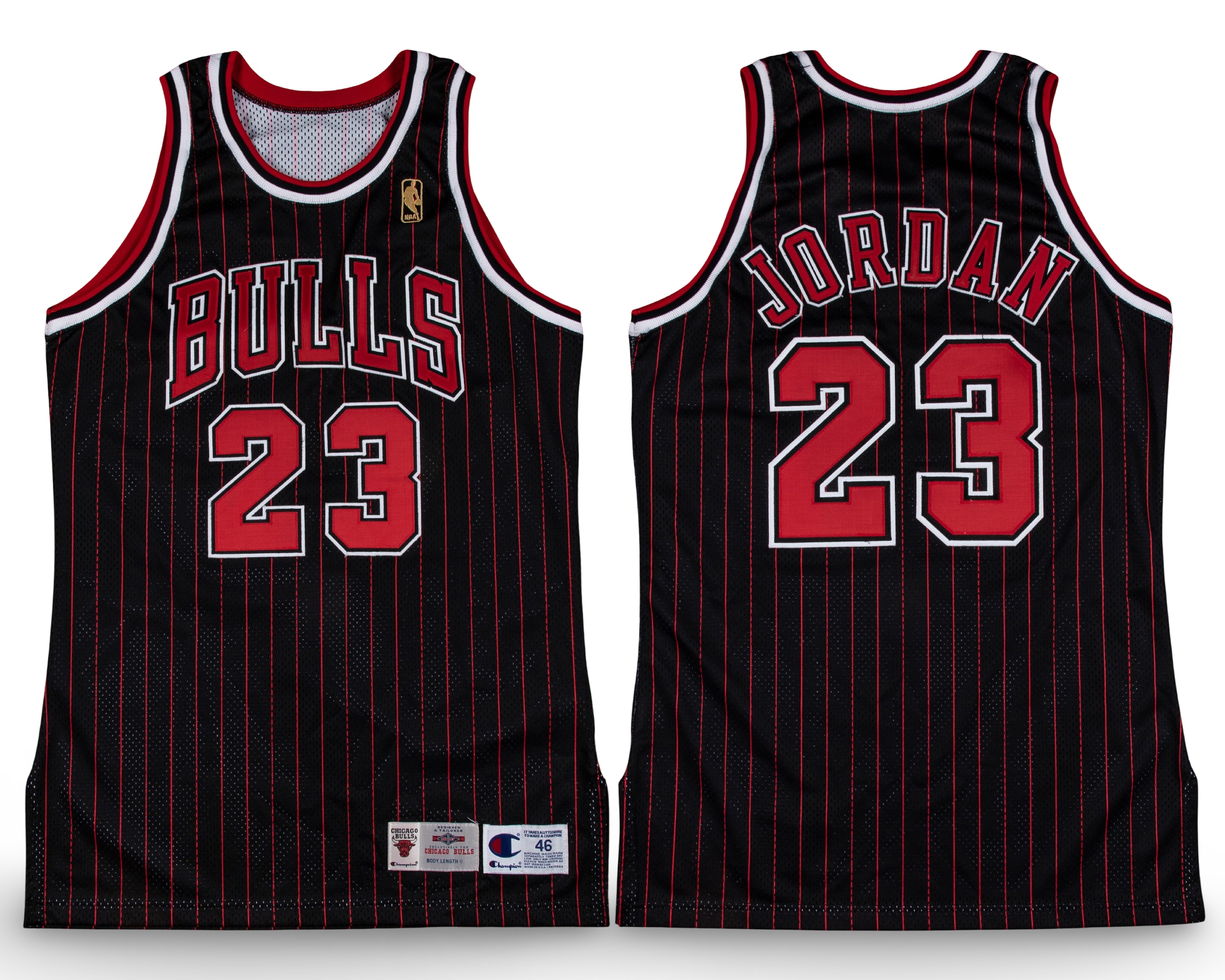 1996–97 Bulls alternate uniform front and back