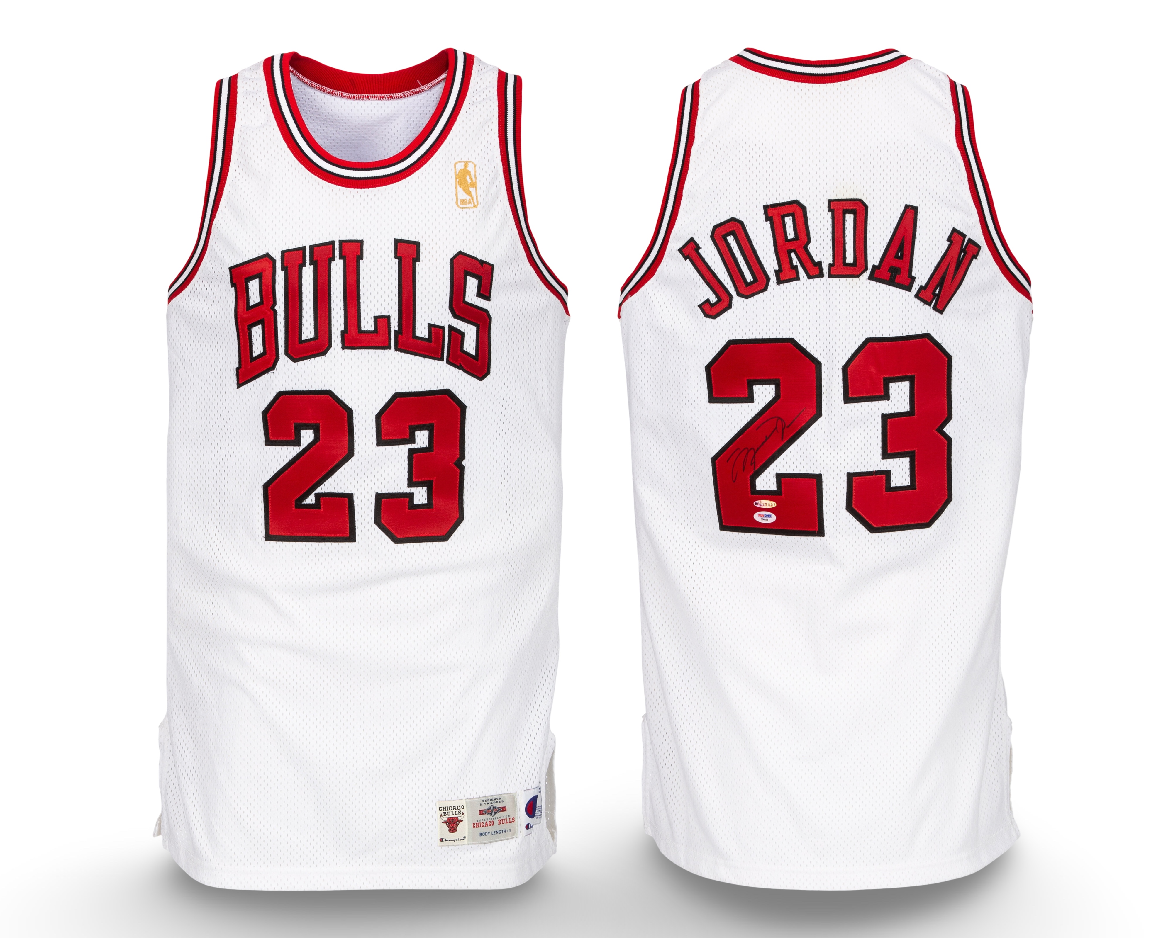 1996–97 Bulls home jersey