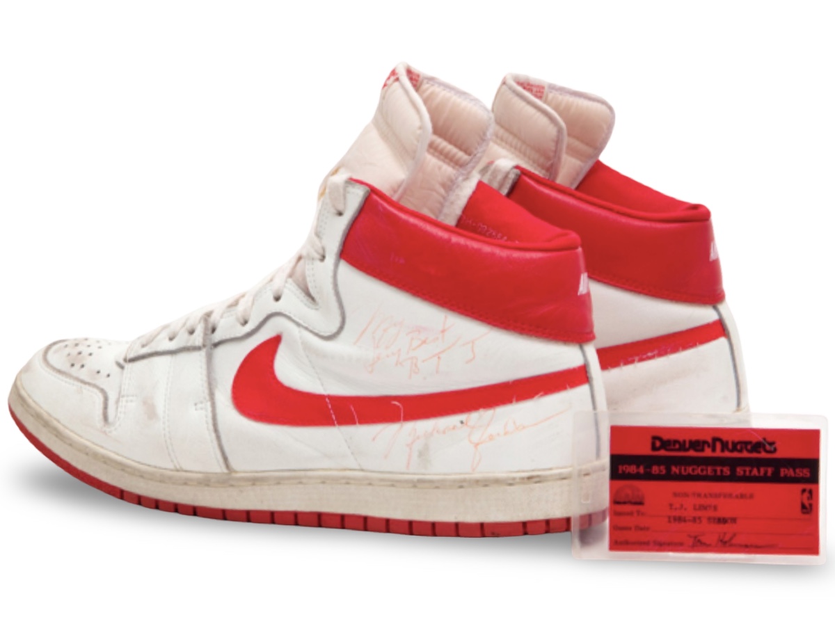 Nike Air Ship tag detail — November 1, 1984