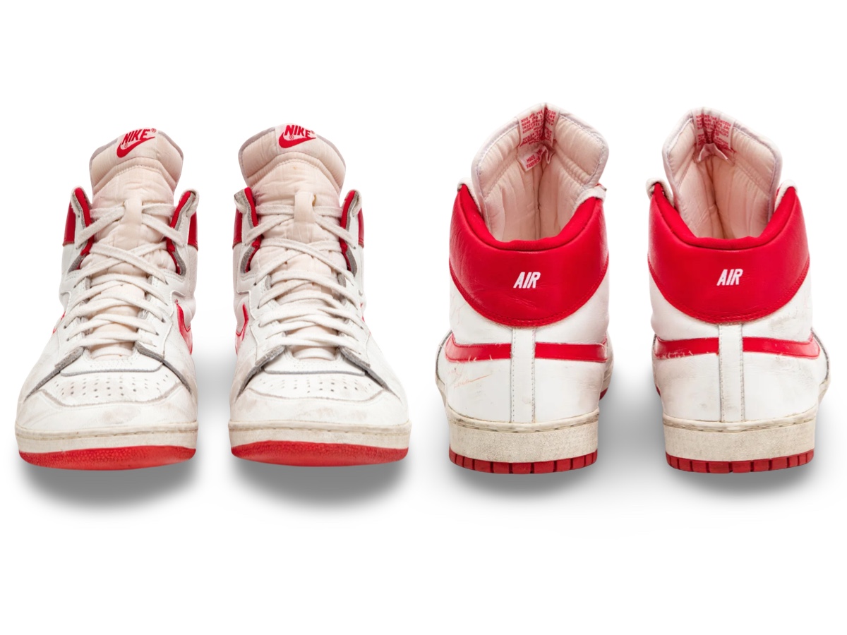 Nike Air Ship front back detail — November 1, 1984