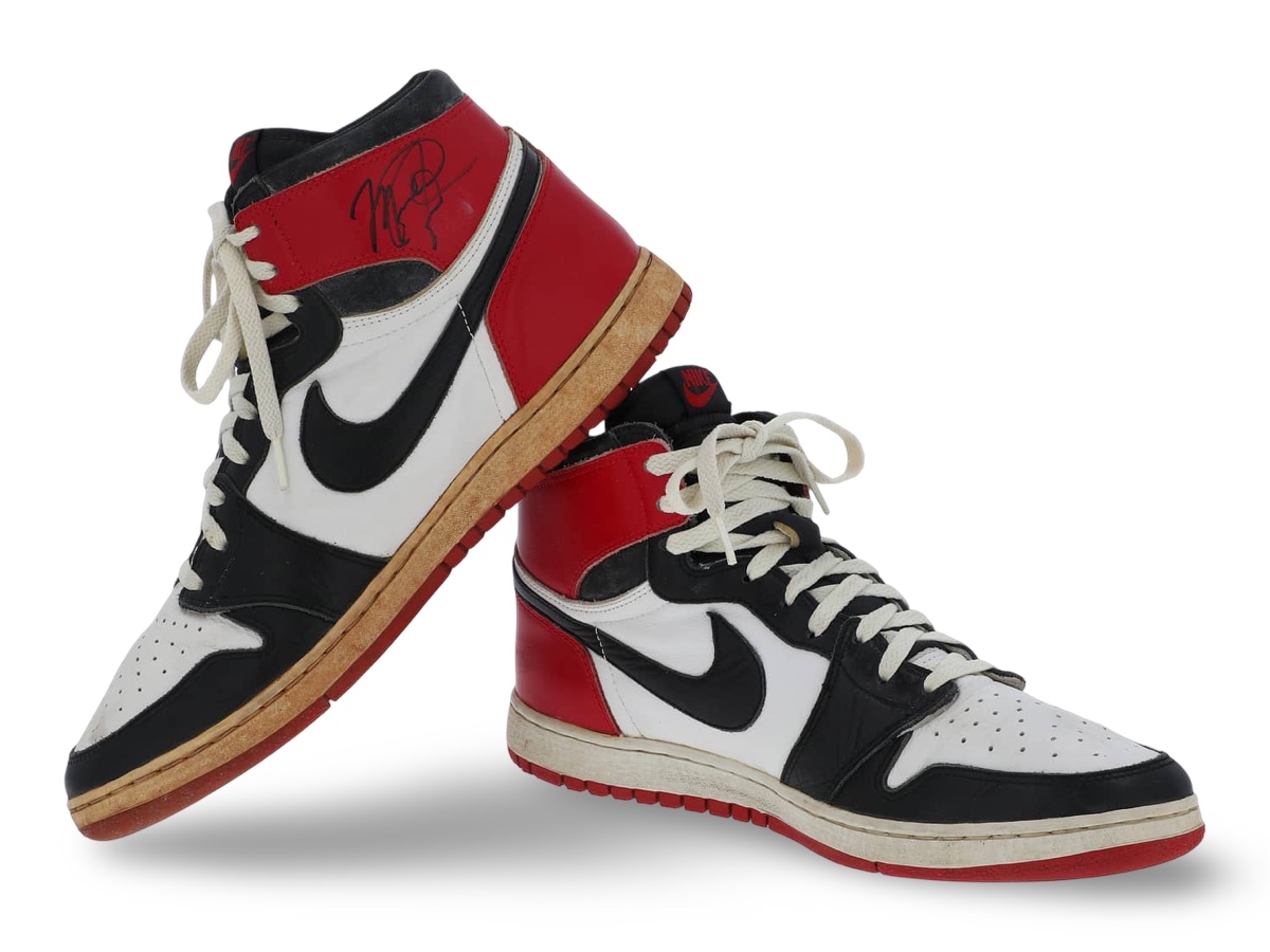 Air Jordan 1 Black Toe sample — 1984