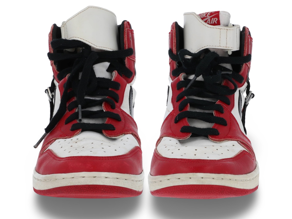 Air Jordan 1 Ankle Strap detail — 1986