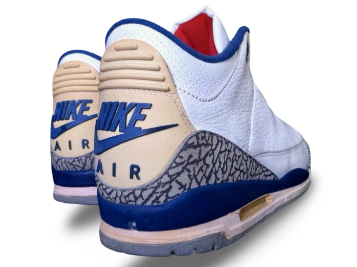 Air Jordan 3 - tagging — 1988