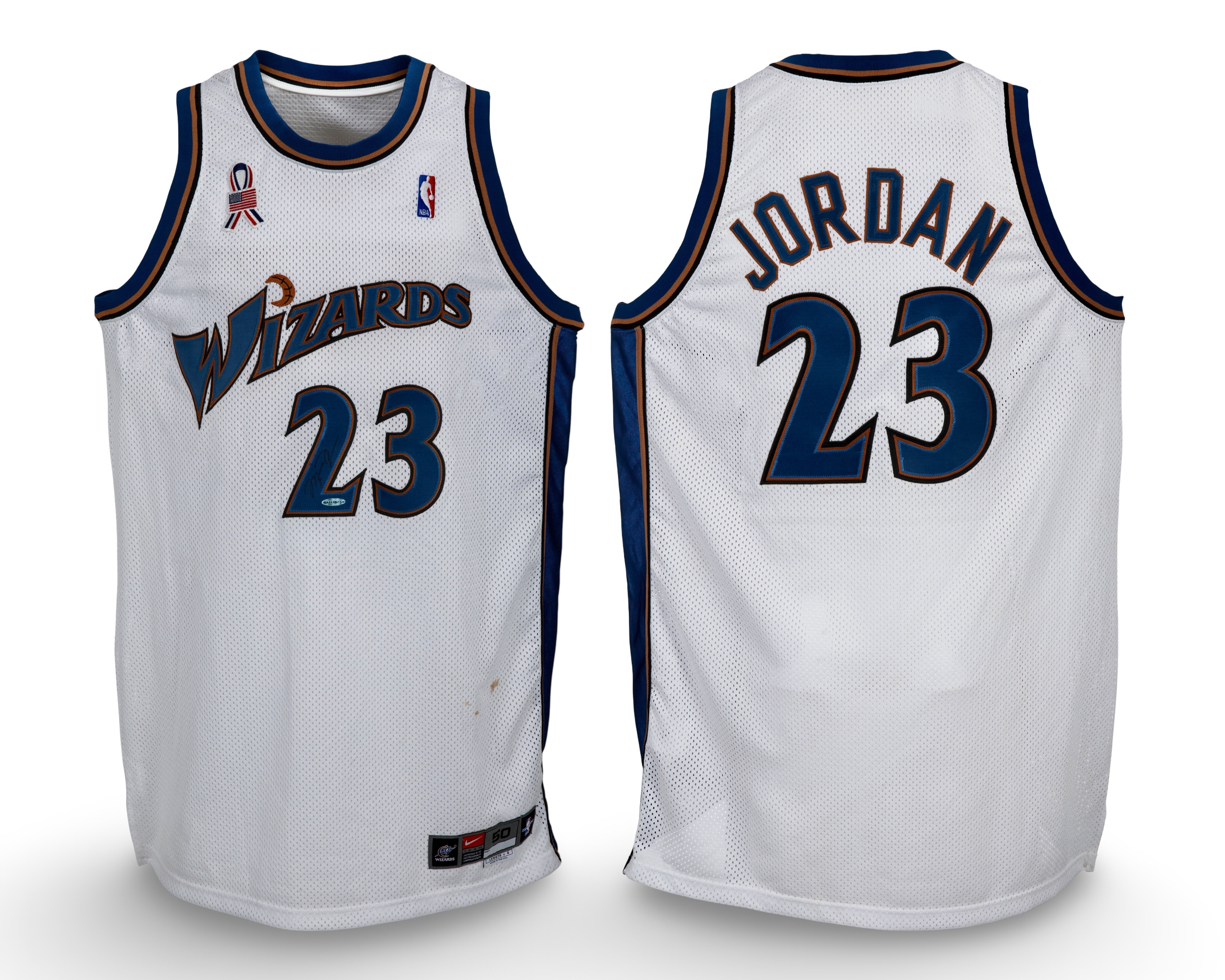 2001–02 Washington Wizards home jersey, Jersey A
