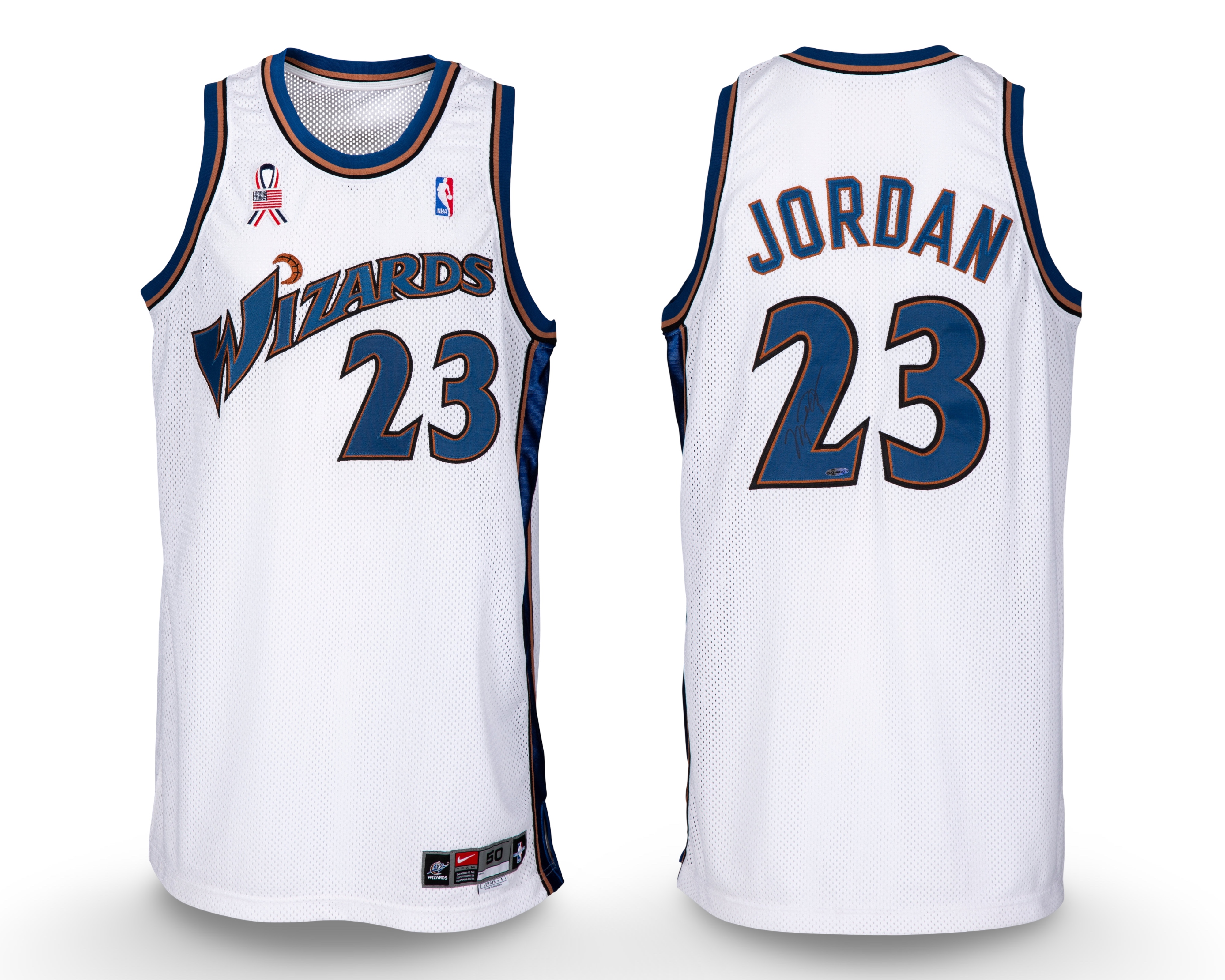 2001–02 Washington Wizards home jersey, Jersey D